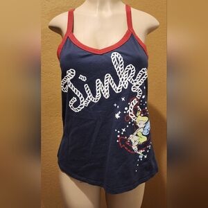 Disney tinkerbell tank top sz L ( juniors)